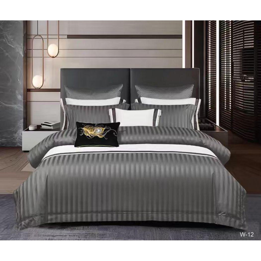 Set Damasc 6 piese cu elastic – Eleganță și confort pentru un somn regal ✨, cod DM02