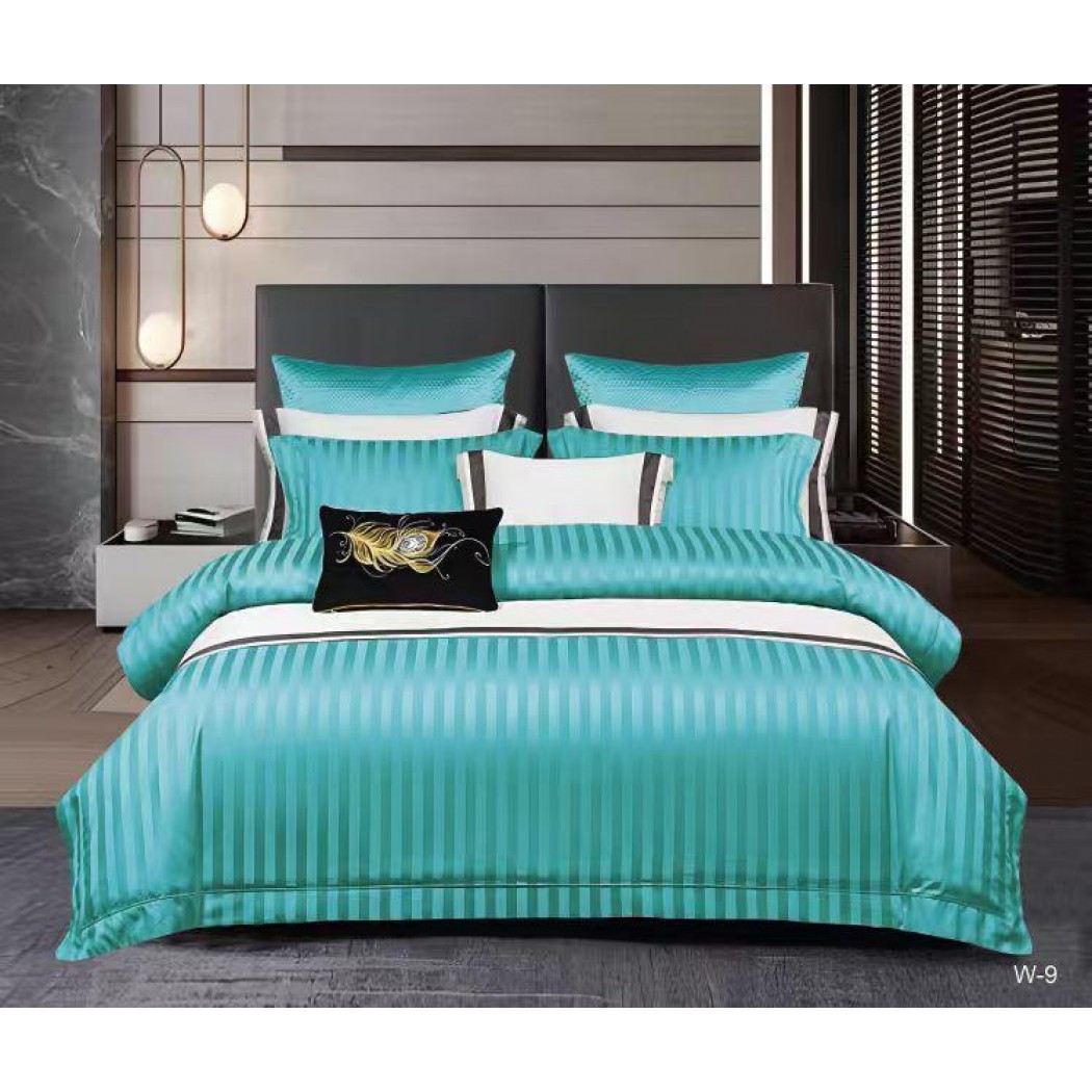 Set Damasc 6 piese cu elastic – Eleganță și confort pentru un somn regal ✨, cod DM03