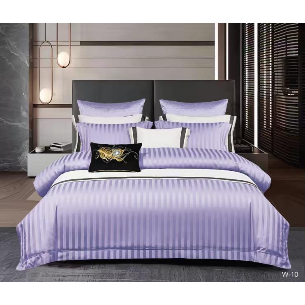 Set Damasc 6 piese cu elastic – Eleganță și confort pentru un somn regal ✨, cod DM08