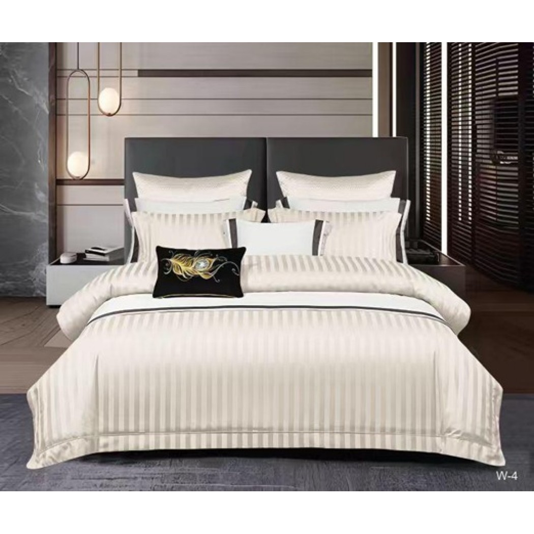 Set Damasc 6 piese cu elastic – Eleganță și confort pentru un somn regal ✨, cod DM01