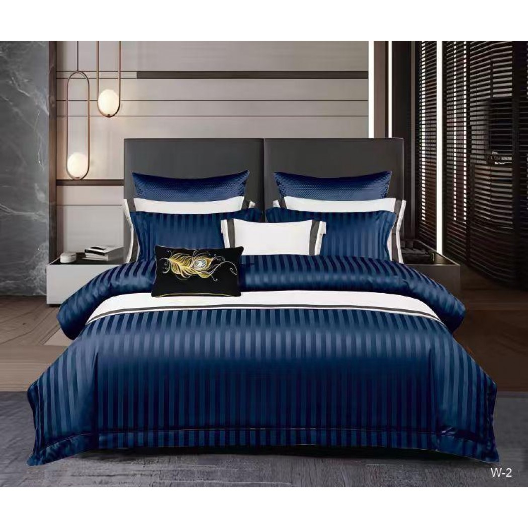 Set Damasc 6 piese cu elastic – Eleganță și confort pentru un somn regal ✨, cod DM09