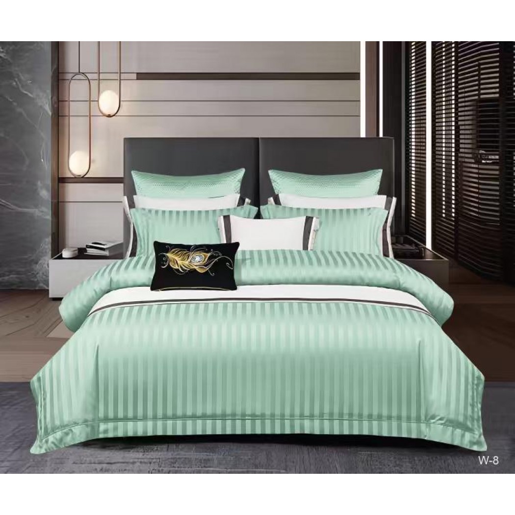 Set Damasc 6 piese cu elastic – Eleganță și confort pentru un somn regal ✨, cod DM12
