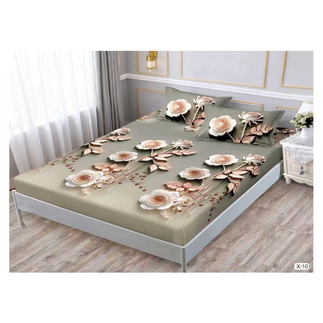 Husa cu elastic din finet cu 2 fețe perna 180x200 cod X-10