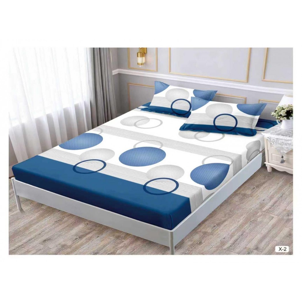 Husa cu elastic din finet cu 2 fețe perna 180x200 cod X-2