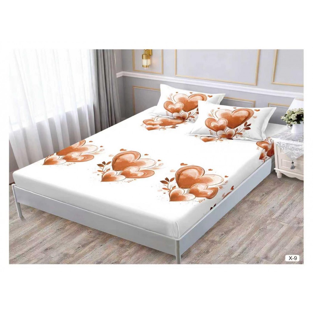 Husa cu elastic din finet cu 2 fețe perna 180x200 cod X-9