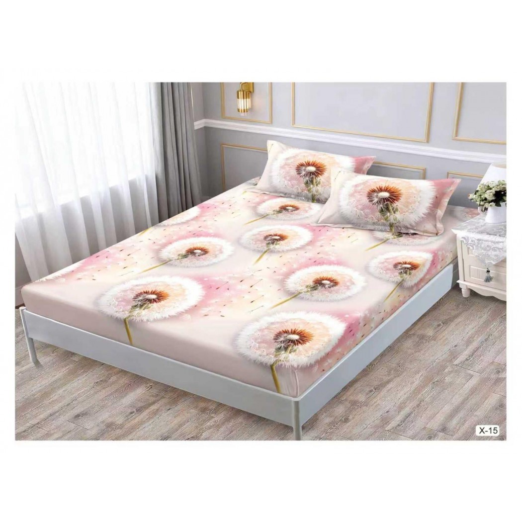 Husa cu elastic din finet cu 2 fețe perna 180x200 cod X-15