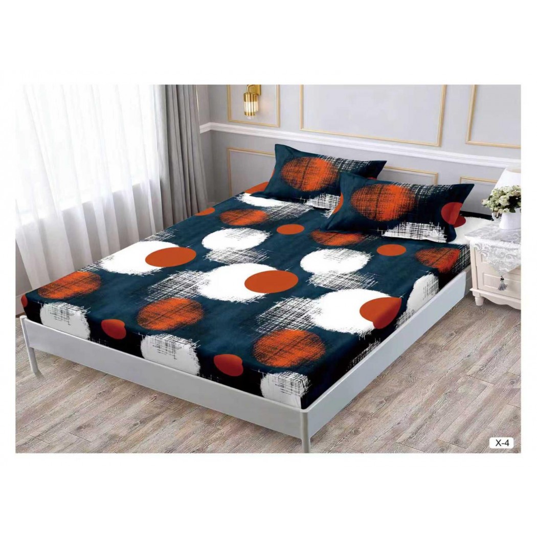 Husa cu elastic din finet cu 2 fețe perna 180x200 cod X-4