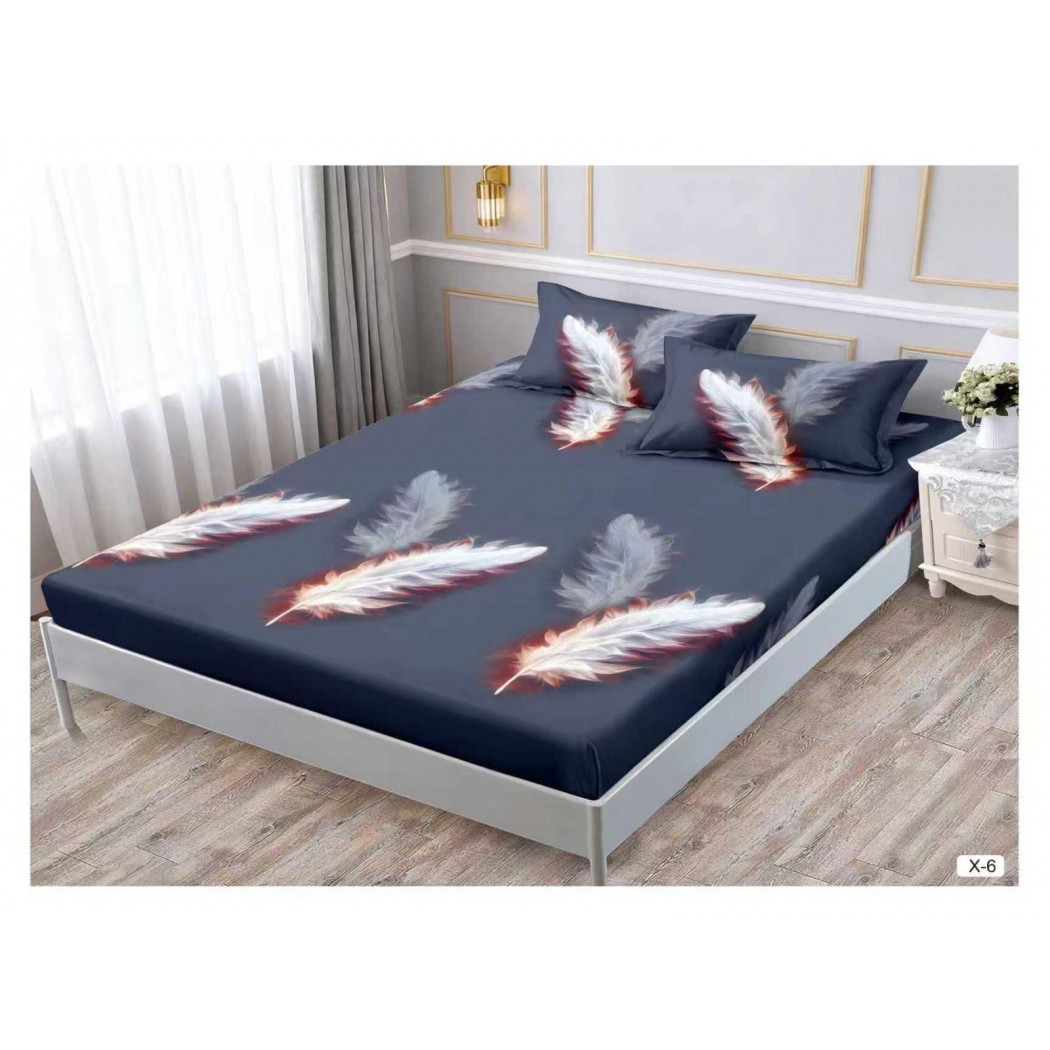 Husa cu elastic din finet cu 2 fețe perna 180x200 cod X-6