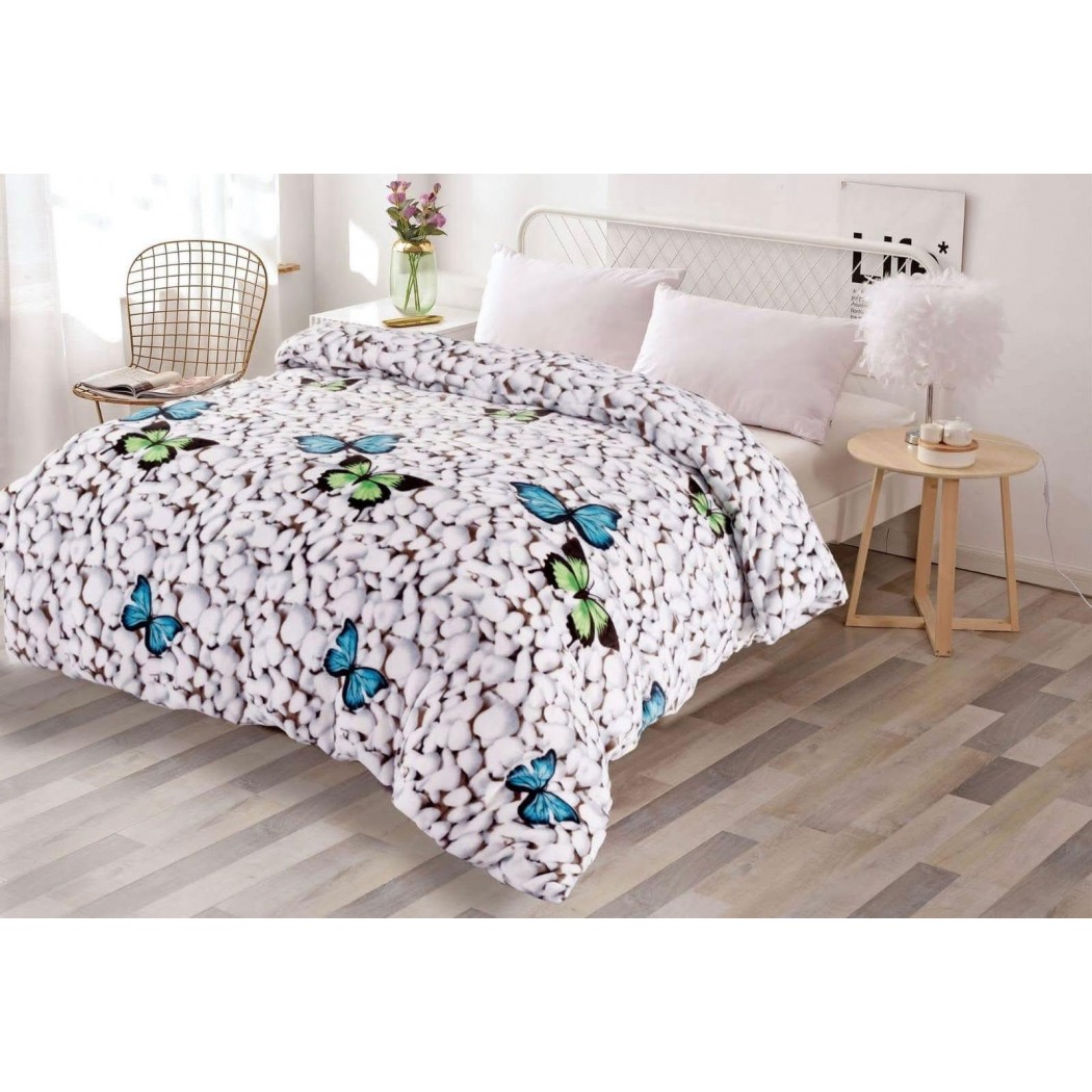 Patura cocolino pufoasa 200 x 230 cm, cod SK02 Patura cocolino pufoasa 200 x 230 cm, cod SK02