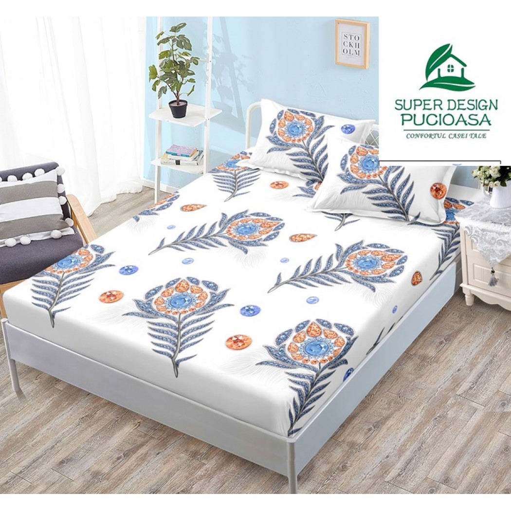 Husa finet cu 2 fețe perna 160x200 cod H24