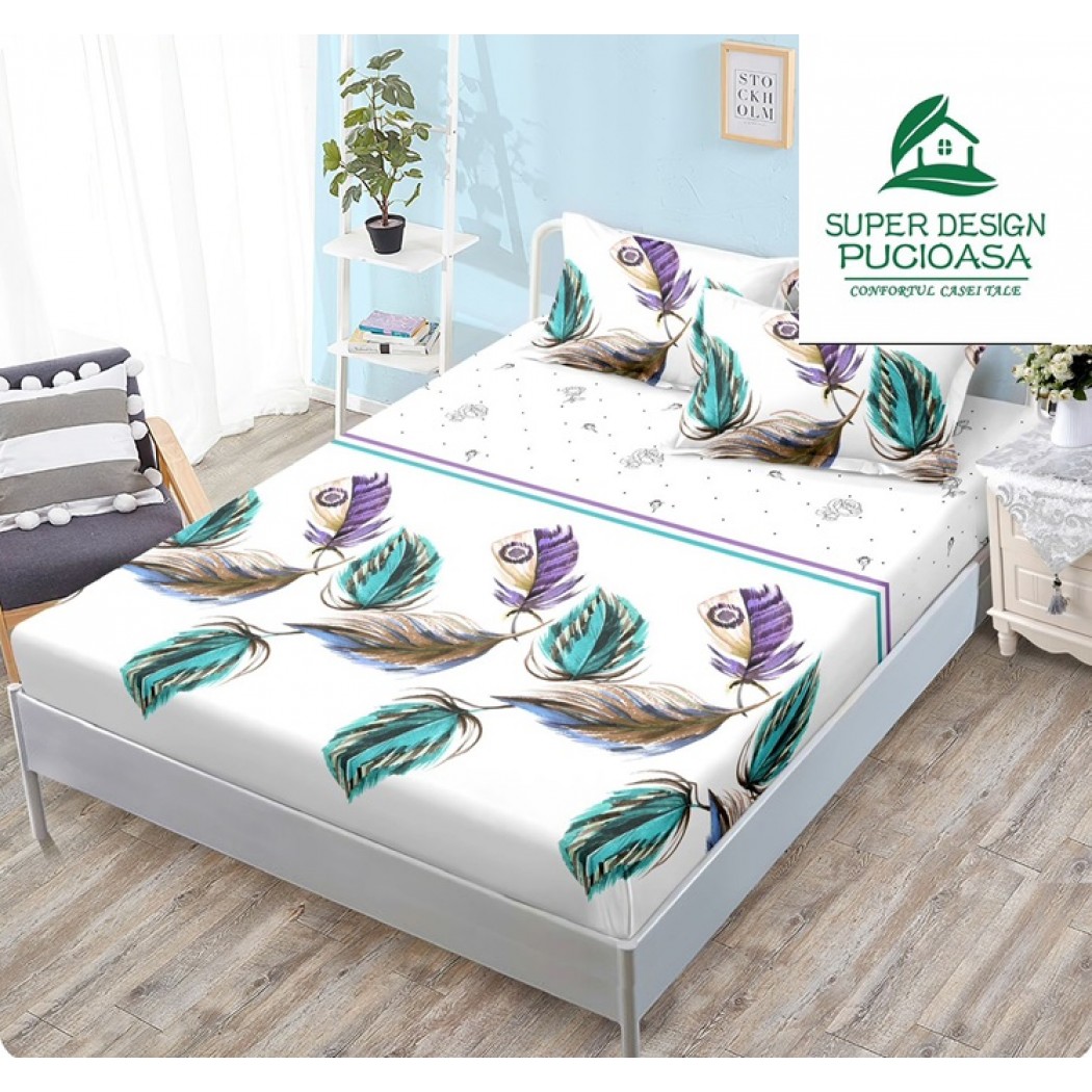 Husa finet cu 2 fețe perna 160x200 cod H38