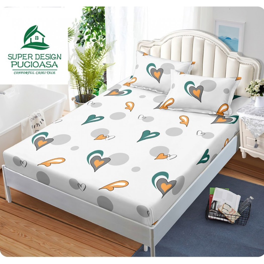 Husa finet cu 2 fețe perna 160x200 cod H43