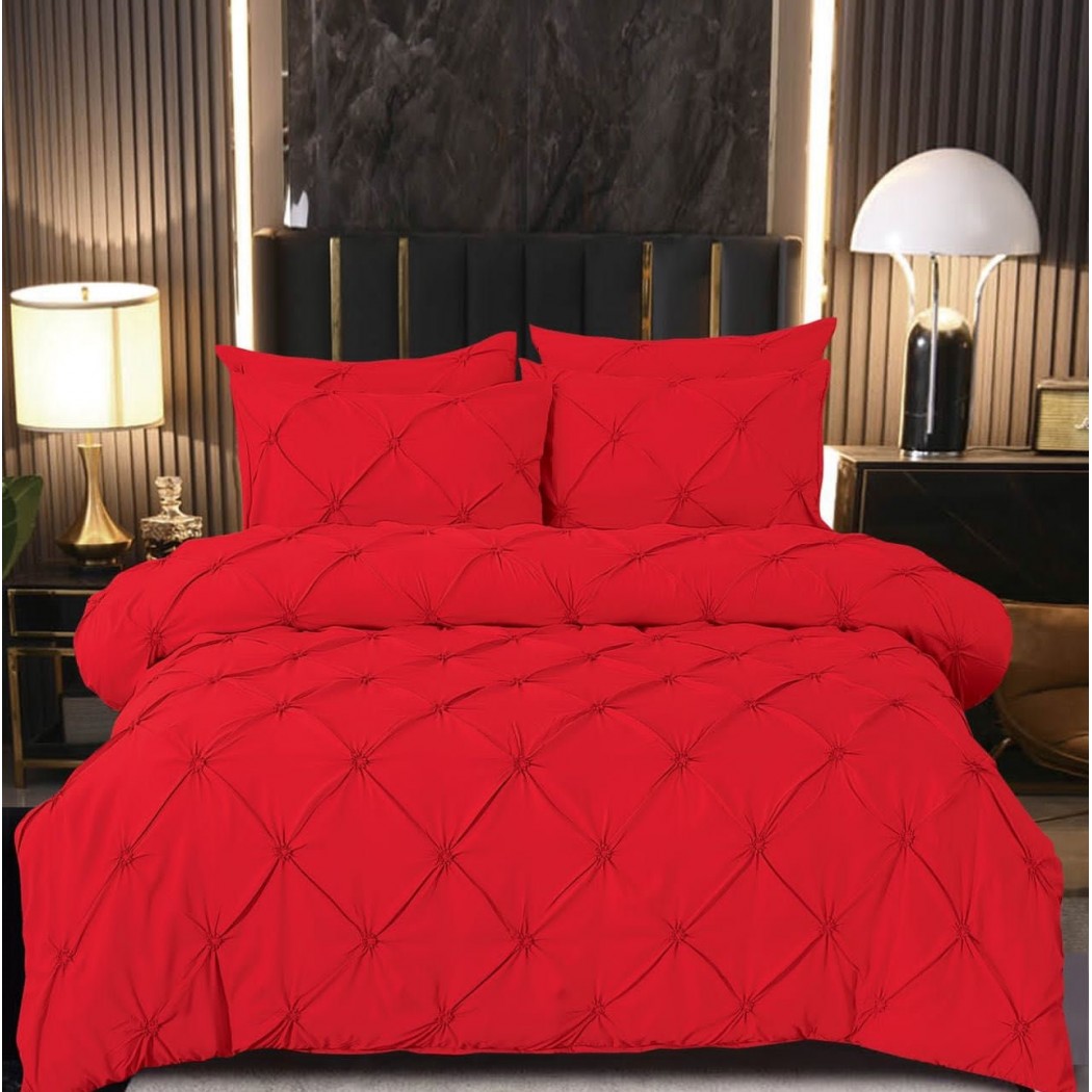 LENJERIE PAT DUBLU 6 PIESE DIN BUMBAC FINETAT CU PLIURI BRODATE COD DB49